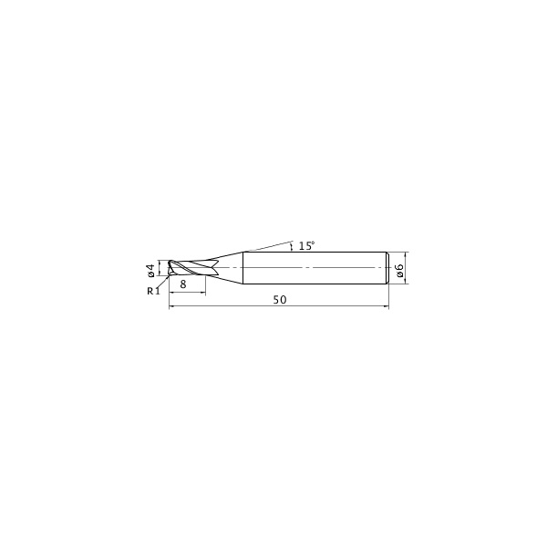 三菱マテリアル（株） エムスターエンドミル MS2MRB エムスターエンドミル MS2MRB D0400R100