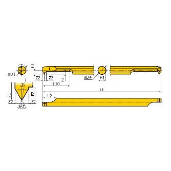 三菱マテリアル（株） ステッキィツイン CT ステッキィツイン CT03RS-M4 TF15