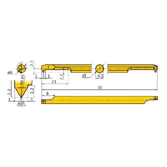 三菱マテリアル（株） ステッキィツイン CT ステッキィツイン CT05RS-M8 TF15