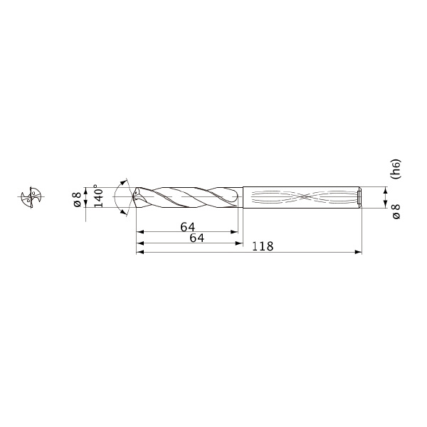 三菱マテリアル（株） WSTARドリル MWS 0800 ＷＳＴＡＲドリル MWS 0800LB VP15TF