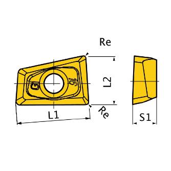 三菱マテリアル（株） カッタチップ QOGT カッタチップ（超硬コーティング） QOGT0830R-G1 VP15TF