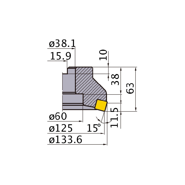 三菱マテリアル（株） スーパーダイヤミル SE スーパーダイヤミル SE515R0506E