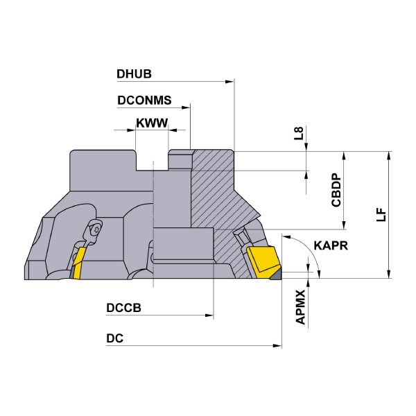 三菱マテリアル（株） カッタ 正面削り用 NF10000 カッタ　正面削り用 NF10000R0508E