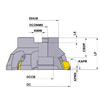 三菱マテリアル（株） カッタ 正面削り用 NF10000 カッタ　正面削り用 NF10000R0510E