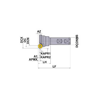 三菱マテリアル（株） カッタ 多機能用(シャンクタイプ) OCTACUT カッタ　多機能用（シャンクタイプ） OCTACUT503S32R