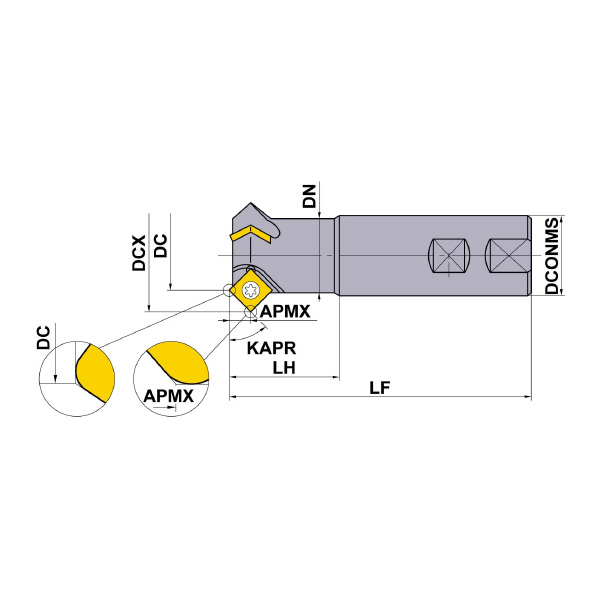 三菱マテリアル（株） 面取りカッタ CESPR 面取りカッタ CESPR323S32