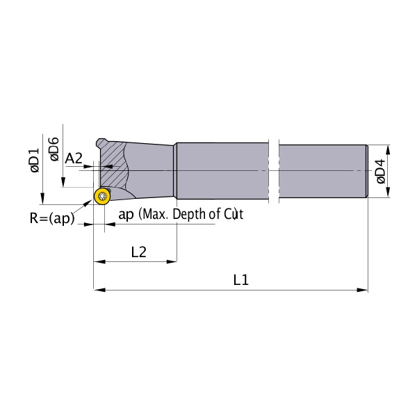 三菱マテリアル（株） カッタ 多機能用(シャンクタイプ) BRP カッタ　多機能用（シャンクタイプ） BRP4NR121S12