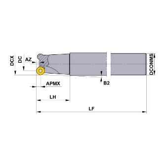 三菱マテリアル（株） カッタ 多機能用(シャンクタイプ) BRP カッタ　多機能用（シャンクタイプ） BRP4NR202S20