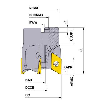 三菱マテリアル（株） カッタ 多機能用(アーバタイプ) BXD カッタ　多機能用（アーバタイプ） BXD4000-040A03RA