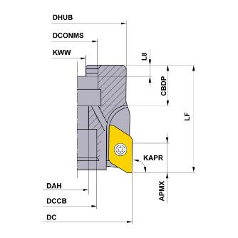 三菱マテリアル（株） カッタ 多機能用(アーバタイプ) BXD カッタ　多機能用（アーバタイプ） BXD4000-050A04RA