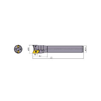 三菱マテリアル（株） カッタ 多機能用(シャンクタイプ) BXD カッタ　多機能用（シャンクタイプ） BXD4000R201SA20SA