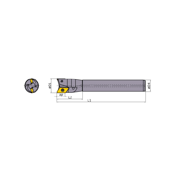 三菱マテリアル（株） カッタ 多機能用(シャンクタイプ) BXD カッタ　多機能用（シャンクタイプ） BXD4000R201SA20SA