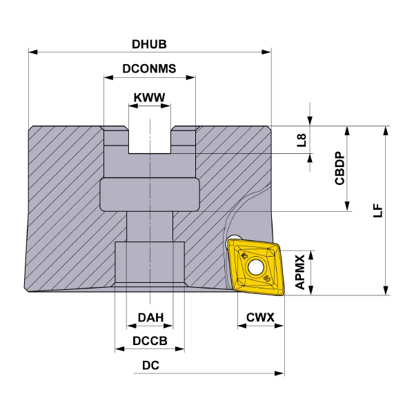 三菱マテリアル（株） プランジミル PMR プランジミル PMR406304A22R