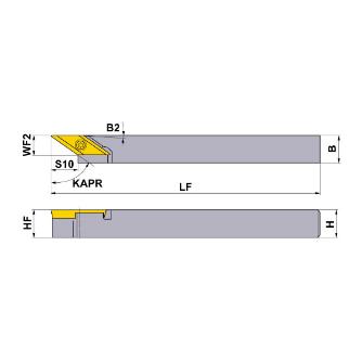 三菱マテリアル（株） スモールツールバイト BTVHR スモールツールバイト BTVHR1010-75F