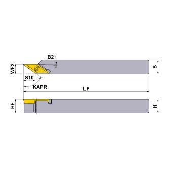 三菱マテリアル（株） スモールツールバイト BTVHR スモールツールバイト BTVHR1212-75