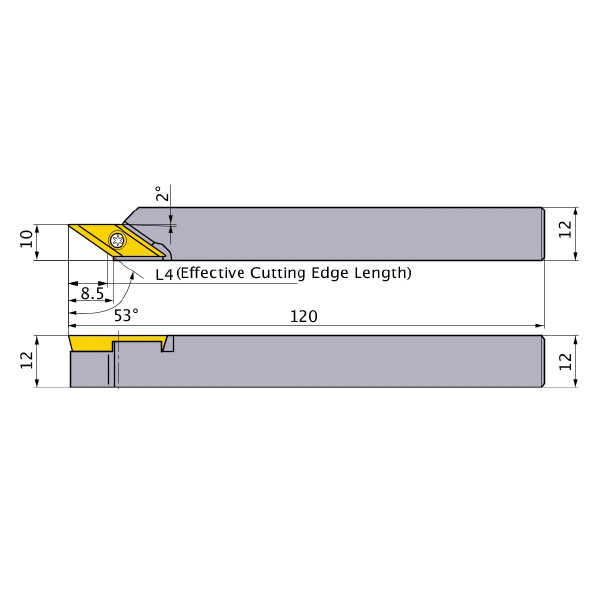 三菱マテリアル（株） スモールツールバイト BTVHR スモールツールバイト BTVHR1212-75F