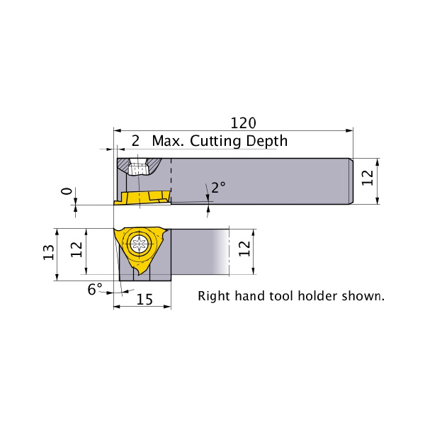 三菱マテリアル（株） スモールツールバイト GTAHL スモールツールバイト GTAHL1212-20