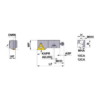 三菱マテリアル（株） SSカートリッジ STGPR ＳＳカートリッジ STGPR12CA16