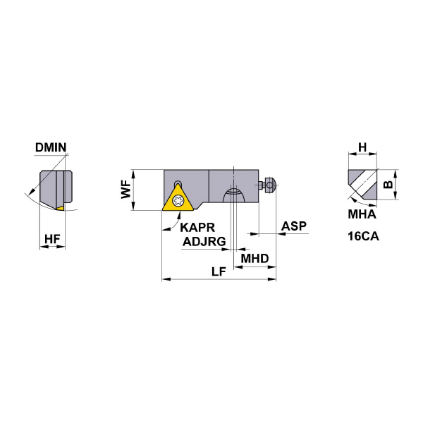 三菱マテリアル（株） SSカートリッジ STGPR ＳＳカートリッジ STGPR16CA16