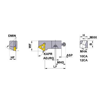 三菱マテリアル（株） SSカートリッジ STTPR ＳＳカートリッジ STTPR12CA16