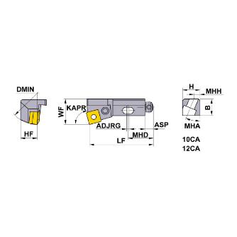 三菱マテリアル（株） LLカートリッジ PSKNL ＬＬカートリッジ PSKNL10CA09