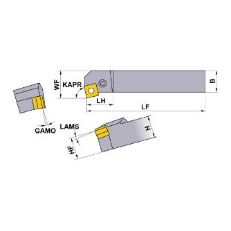 三菱マテリアル（株） LLカートリッジ PSKNL ＬＬカートリッジ PSKNL16CA12