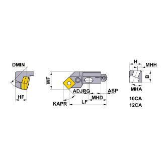 三菱マテリアル（株） LLカートリッジ PSSNR ＬＬカートリッジ PSSNR10CA09