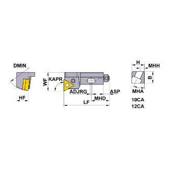三菱マテリアル（株） LLカートリッジ PTFNR ＬＬカートリッジ PTFNR10CA11