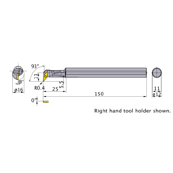三菱マテリアル（株） ディンプルバー FSVUC ディンプルバー FSVUC1612R-08S