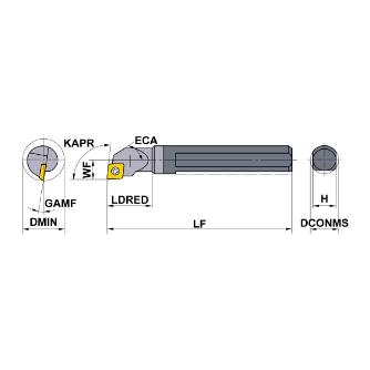 三菱マテリアル（株） ボーリングバー C ボーリングバー C16RSCLCR09