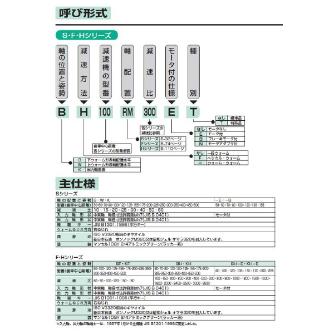 （株）マキシンコー 二段ウォーム減速機Hシリーズ BH型 H 二段ウォーム減速機Ｈシリーズ　ＢＨ型 BH155LM200