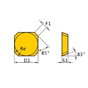 三菱マテリアル（株） カッタチップ SEKN カッタチップ（超硬） SEKN1504AFTN1 UTI20T