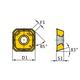 三菱マテリアル（株） カッタチップ SEGT カッタチップ（超硬） SEGT13T3AGFN-JP HTI10