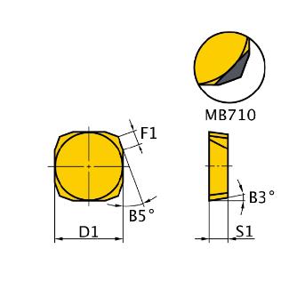 三菱マテリアル（株） カッタチップ SPEN カッタチップ（超硬） SPEN1203EEER1 HTI10