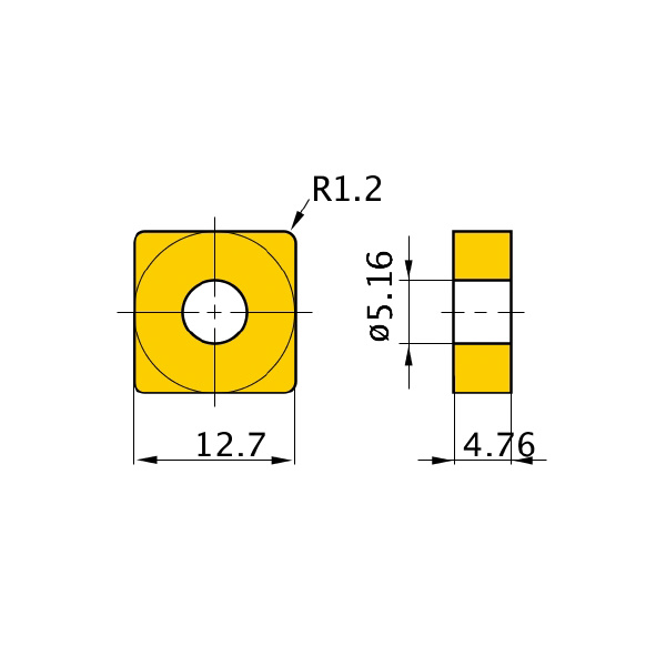 三菱マテリアル（株） 旋削用インサート SNMM 旋削用インサート（超硬コーティング） SNMM120412-HZ UE6020