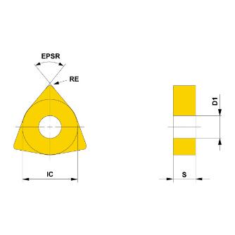 三菱マテリアル（株） 旋削用インサート WNMG 旋削用インサート（超硬コーティング） WNMG060404-MS US735