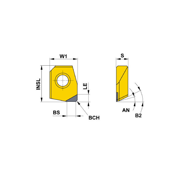 三菱マテリアル（株） カッタチップ NP-GDCW カッタチップ（ＰＣＤ） NP-GDCW1240PDFR2 MD220