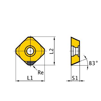 三菱マテリアル（株） カッタチップ WEEW カッタチップ（ＰＣＤ） WEEW13T3AGFR3C MD220