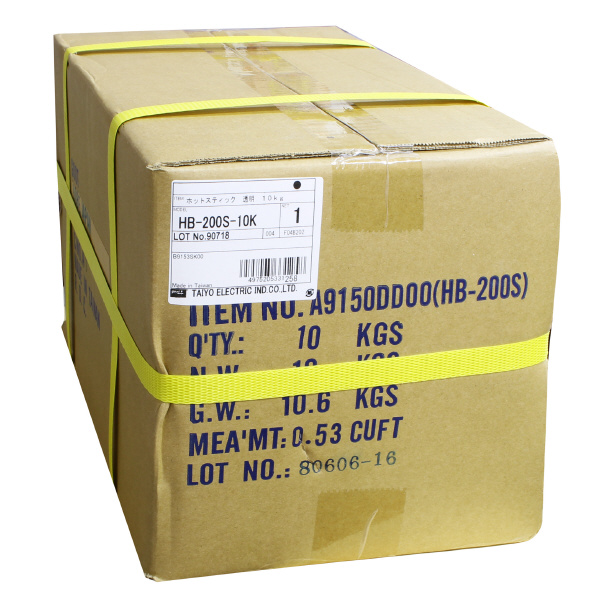 太洋電機産業（株） ホットスティック HB ホットスティック　透明 HB-200S-10K