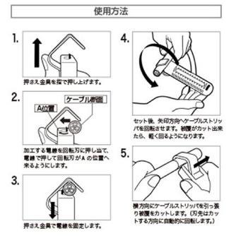 太洋電機産業（株） ケーブルストリッパー YS ケーブルストリッパー YS-101