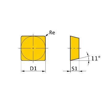 三菱マテリアル（株） 旋削用インサート(CBN) SPGN 旋削用インサート（ＣＢＮ） SPGN090304 MB710