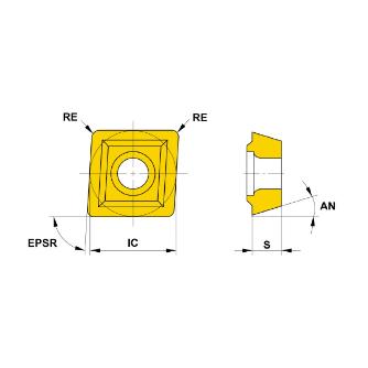 三菱マテリアル（株） カッタチップ MPMT カッタチップ（超硬） MPMT120408 UTI20T