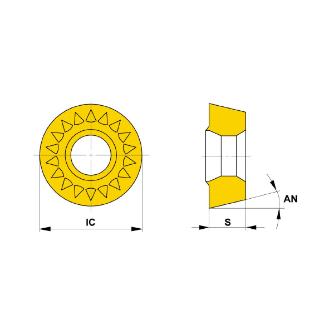 三菱マテリアル（株） カッタチップ RPMT カッタチップ（超硬） RPMT1204M0E-JS UTI20T