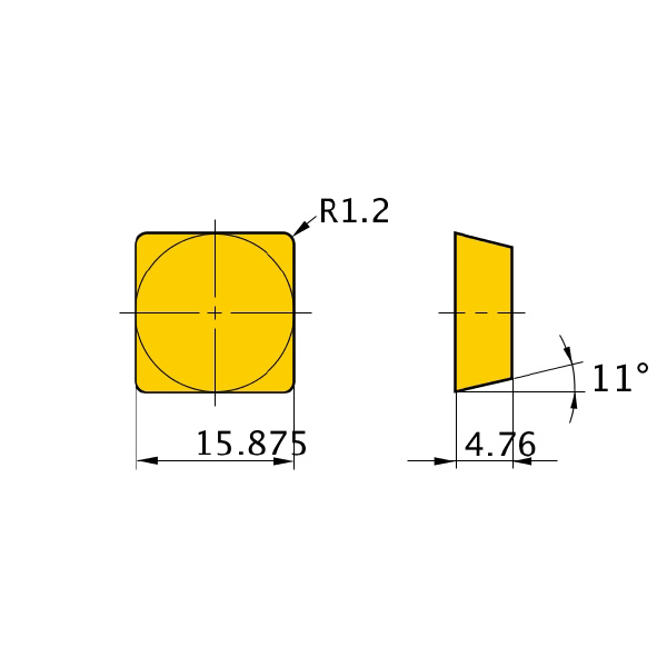 三菱マテリアル（株） 旋削用インサート SPMN 旋削用インサート（超硬） SPMN150412 UTI20T