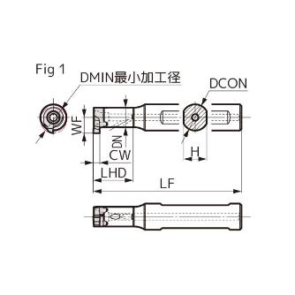 住友電気工業（株） SEC－溝入れバイト ホルダ SSH ＳＥＣ－溝入れバイト　ホルダ E08D-SSHMN125-08