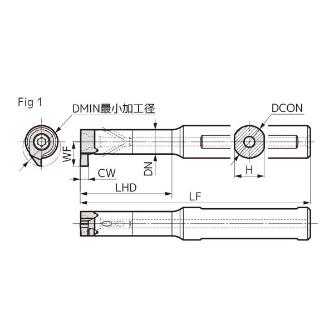 住友電気工業（株） SEC－溝入れバイト ホルダ SSH ＳＥＣ－溝入れバイト　ホルダ E16X-SSHMN640-14