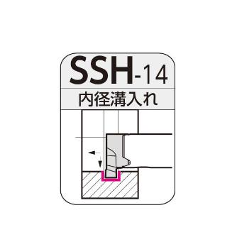 住友電気工業（株） SEC－溝入れバイト ホルダ SSH ＳＥＣ－溝入れバイト　ホルダ E16X-SSHMN640-14