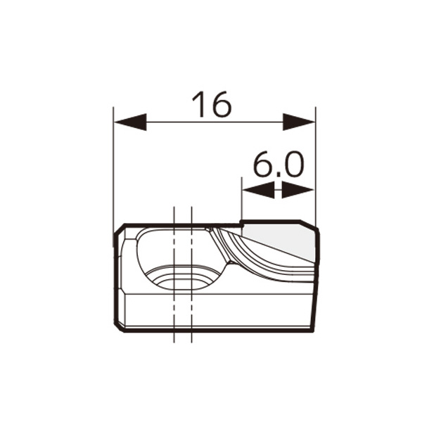 住友電気工業（株） アルネックス ANX型用ブレード ANB アルネックス　ＡＮＸ型用ブレード ANB1600R-L DA1000