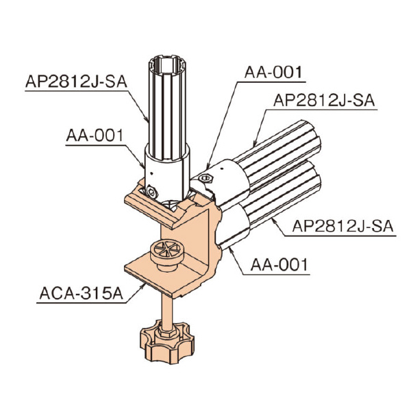 ＴＭＥＨジャパン（株） マルチクランプ ACA-315A マルチクランプ ACA-315A