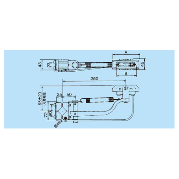 パナソニック（株）　電材 集電アーム 30A DH5240K1 集電アーム　３０Ａ DH5240K1